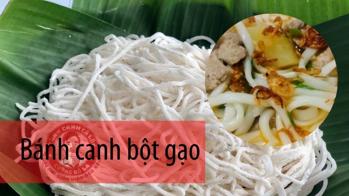 Cách nấu bánh canh cá lóc bột gạo